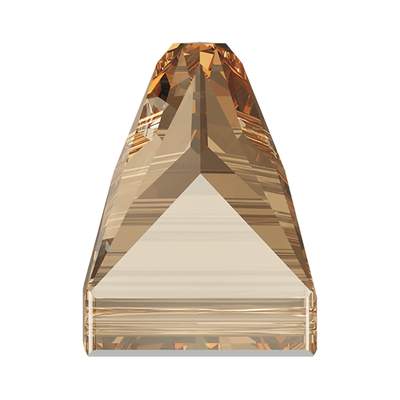 3296 7 x 7 mm Crystal Golden Shadow F - 48 pcs