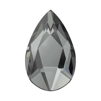 2303 8 x 5 mm Crystal Silver Night F - 144 pcs