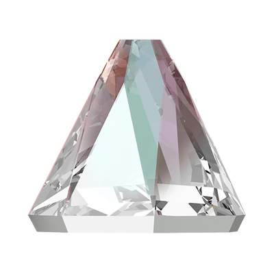 2019 4 x 4 mm Crystal AB F - 144 pcs