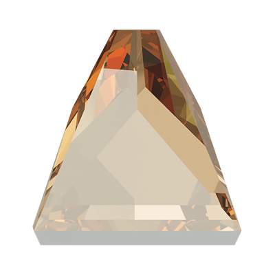 2419 4 x 4 mm Crystal Golden Shadow M HF - 144 pcs