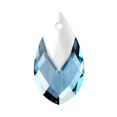 6565 18 mm Aquamarine Light Chrome Z MCI - 36 pcs