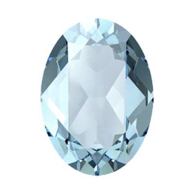4120 8 x 6 mm Aquamarine DT Light - 180 pcs