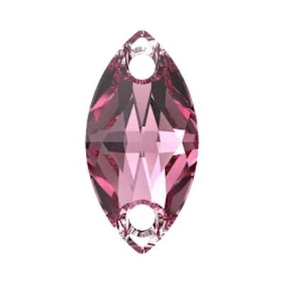 3223 12 x 6 mm Rose F - 48 pcs