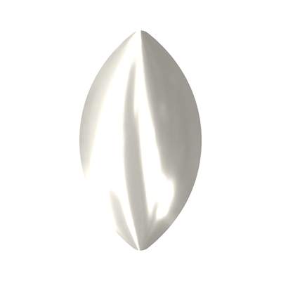 2208/4 10 x 5,5 mm Crystal White Pearl F - 288 pcs