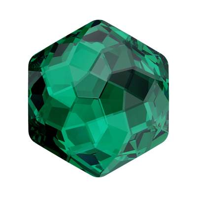 4683 10 x 11,2 mm Emerald F - 96 pcs