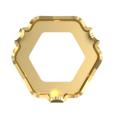 4683/S 7,8 x 8,7 mm Gold 3PH2O3 - 144 pcs
