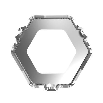 4683/S 10 x 11,2 mm Rhodium 3PH2OH - 96 pcs