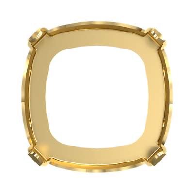 4483/S 12 mm Gold 3PH2O3 - 48 pcs