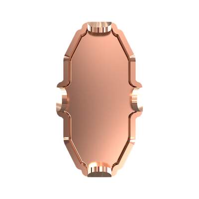 4595/S 8 x 4 mm Brass 3P00CZ - 144 pcs