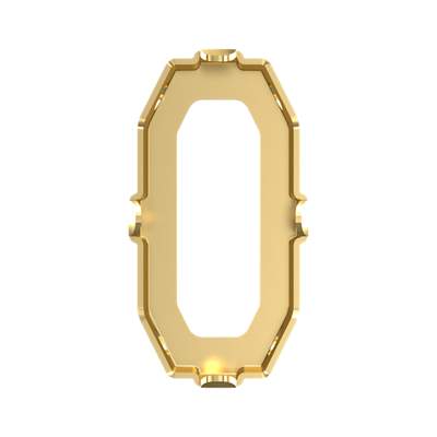 4595/S 16 x 8 mm Gold 3PH2O3 - 48 pcs