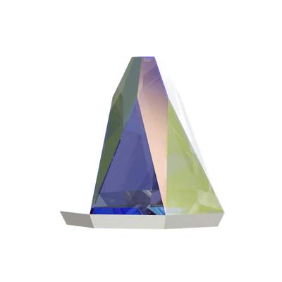 2019 4 x 4 mm Crystal AB M HF - 144 pcs