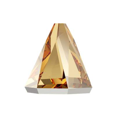 2019 4 x 4 mm Crystal Golden Shadow M HF - 144 pcs