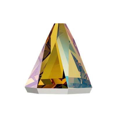 2019 4 x 4 mm Light Topaz Shimmer M HF - 144 pcs