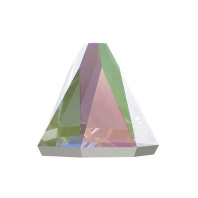 2019 6 x 6 mm Crystal AB M HF - 72 pcs