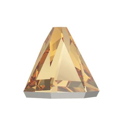 2019 6 x 6 mm Crystal Golden Shadow M HF - 72 pcs