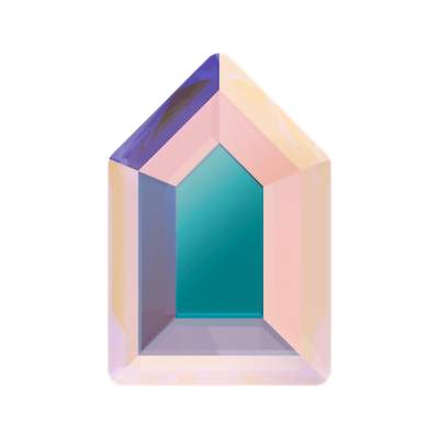 2774 8,3 x 5,6 mm Crystal AB F - 144 pcs