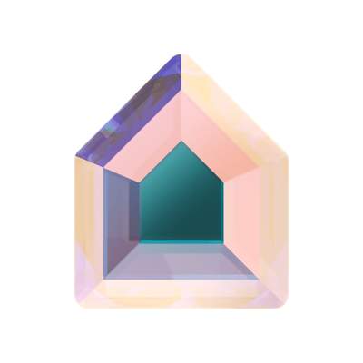 2775 5 x 4,2 mm Crystal AB F - 288 pcs