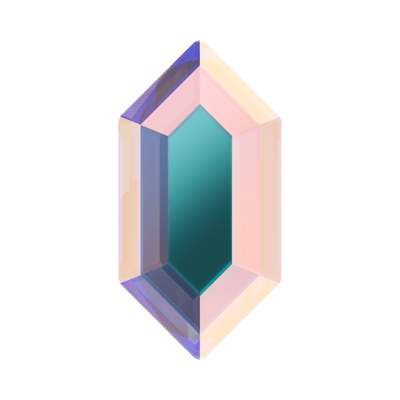 2776 8,2 x 4,2 mm Crystal AB M HF - 144 pcs