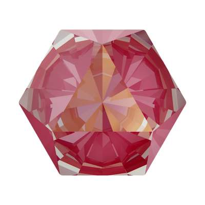 4699 14 x 16 mm Crystal Lotus Pink Delite - 24 pcs