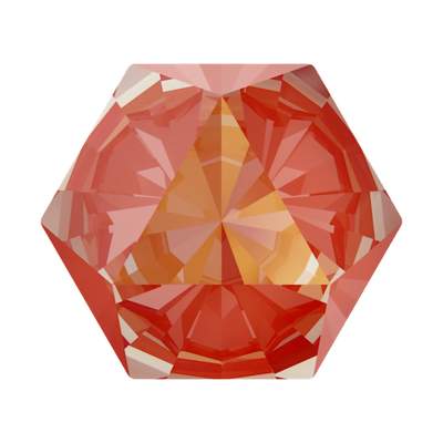 4699 9,4 x 10,8 mm Crystal Orange Glow Delite - 48 pcs