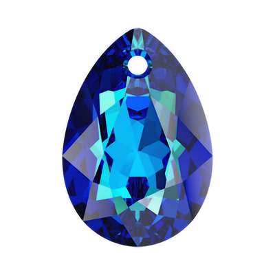 6433 16 mm Crystal Bermuda Blue P - 36 pcs