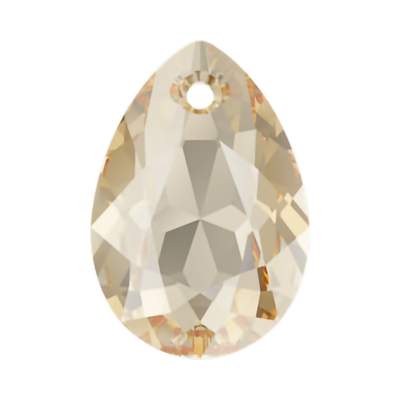 6433 16 mm Crystal Golden Shadow - 36 pcs
