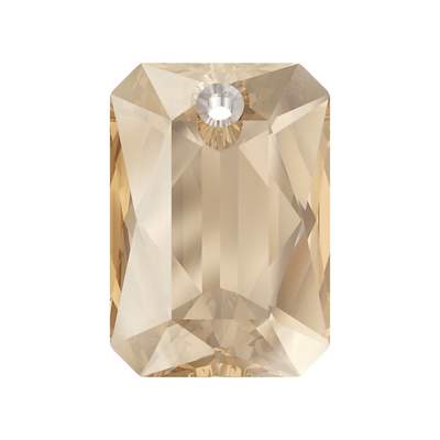 6435 16 mm Crystal Golden Shadow - 24 pcs