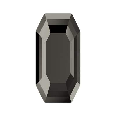 4595 12 x 6 mm Jet Hematite - 72 pcs