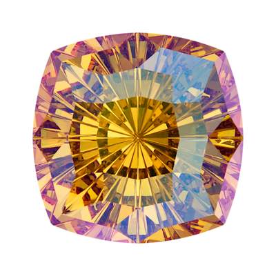 4460 8 mm Light Topaz Shimmer F - 72 pcs