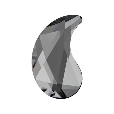 2364 6 x 3,7 mm Crystal Silver Night M HF - 288 pcs