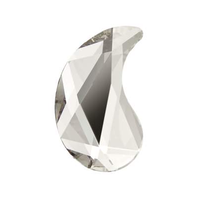 2364 10 x 6 mm Crystal Silver Shade F - 144 pcs