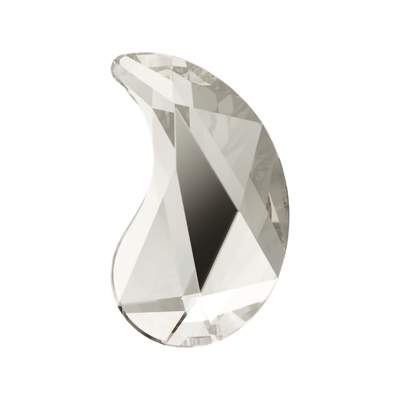 2365 10 x 6 mm Crystal Silver Shade F - 144 pcs