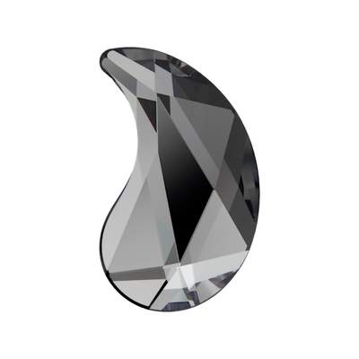 2365 10 x 6 mm Crystal Silver Night M HF - 144 pcs