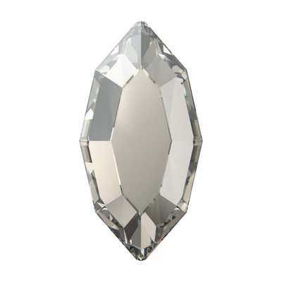 2200 4 x 2 mm Crystal Silver Shade F - 720 pcs