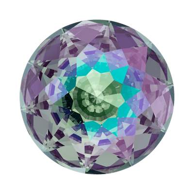 1400 10 mm Crystal Paradise Shine F - 72 pcs