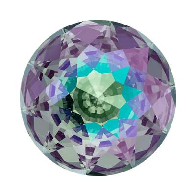 1400 12 mm Crystal Paradise Shine F - 72 pcs