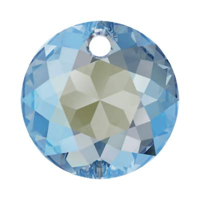 6430 10 mm Aquamarine Shimmer - 48 pcs