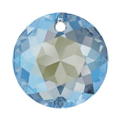 6430 14 mm Aquamarine Shimmer - 24 pcs