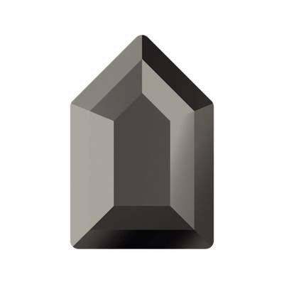 2774 12,5 x 8,4 mm Jet Hematite Unfoiled - 96 pcs