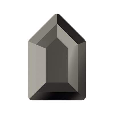 2774 6,3 x 4,2 mm Jet Hematite Unfoiled - 288 pcs