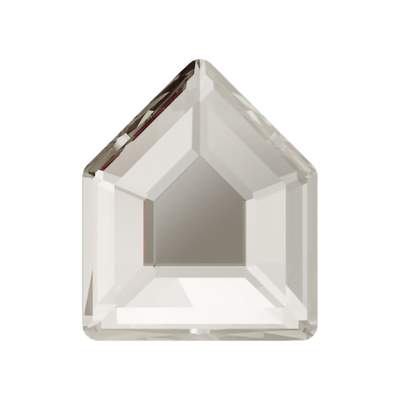 2775 6,7 x 5,6 mm Crystal Silver Shade F - 144 pcs