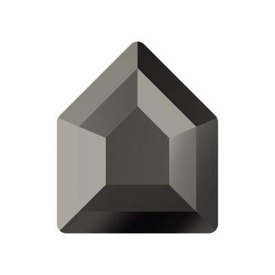 2775 10 x 8,4 mm Jet Hematite Unfoiled - 144 pcs