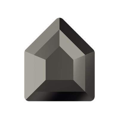 2775 5 x 4,2 mm Jet Hematite Unfoiled - 288 pcs