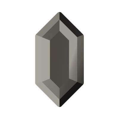 2776 8,2 x 4,2 mm Jet Hematite Unfoiled - 144 pcs