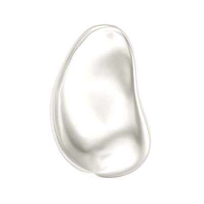 5843 12 mm Crystal White Pearl - 250 pcs