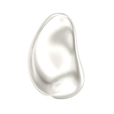 5843 16 mm Crystal White Pearl - 100 pcs
