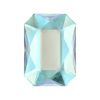 2602 14 x 10 mm Aquamarine Shimmer F - 72 pcs