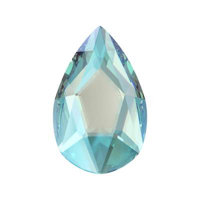 2303 14 x 9 mm Aquamarine Shimmer F - 72 pcs
