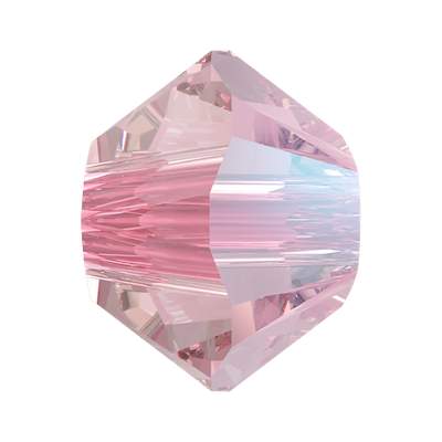 5328 3 mm Light Rose Shimmer - 1440 pcs