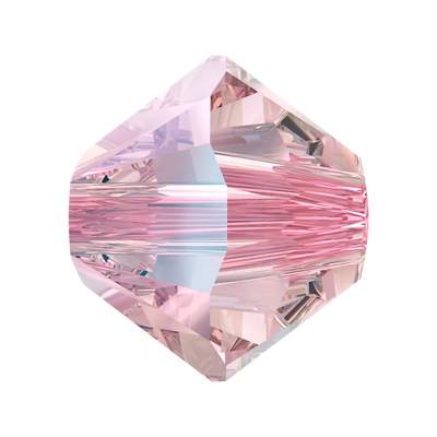 5328 4 mm Light Rose Shimmer - 1440 pcs
